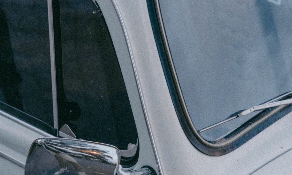 Clear, undamaged windshield giving a Pittsburgh driver a safe view of the road